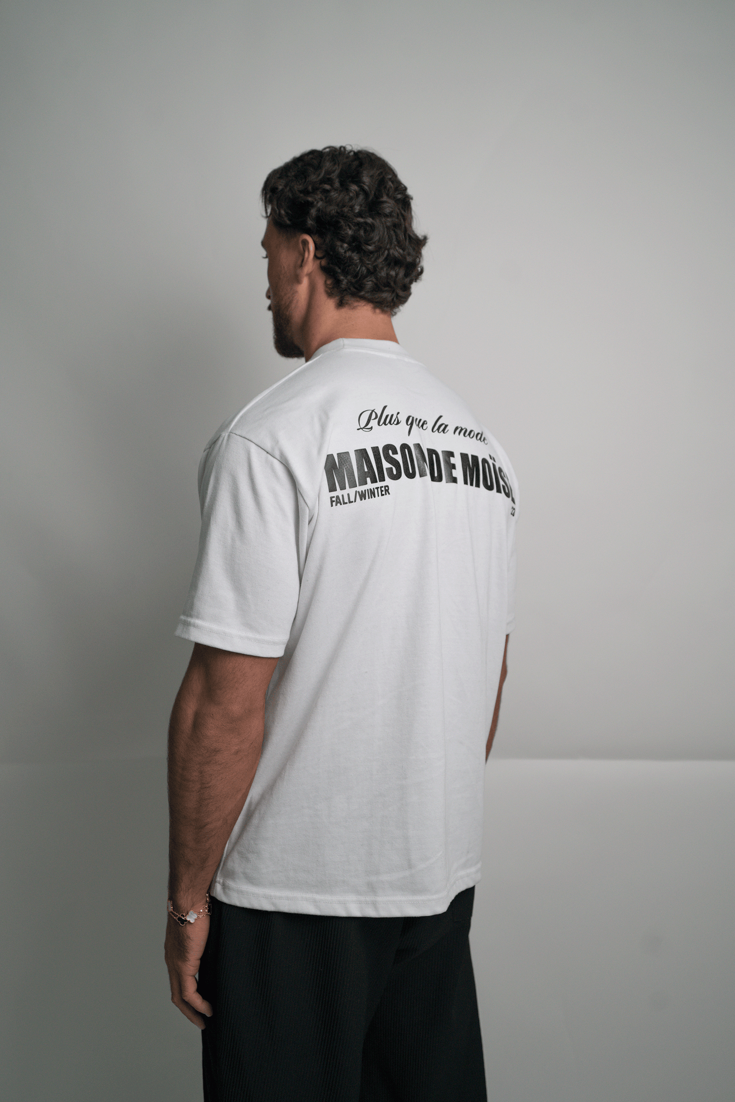 SIGNATURE T-SHIRT FW23 WHITE